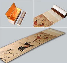 扎鲁特馆藏书画复制博物馆书画复制服务